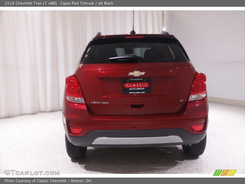 Cajun Red Tintcoat / Jet Black 2019 Chevrolet Trax LT AWD