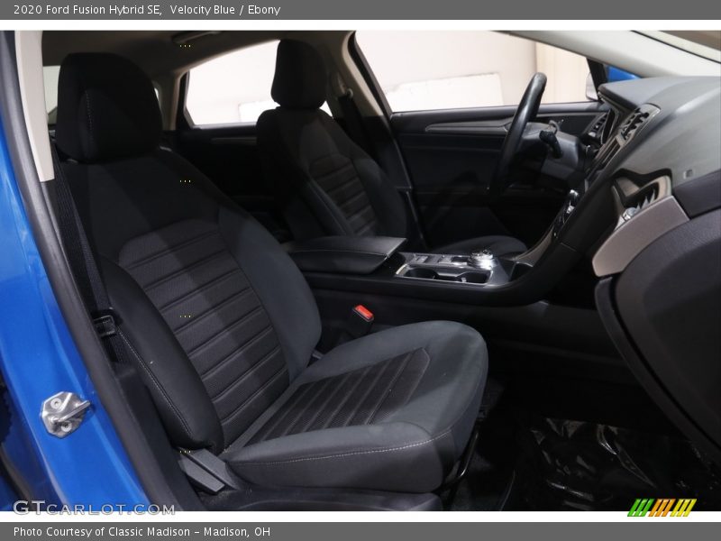 Velocity Blue / Ebony 2020 Ford Fusion Hybrid SE