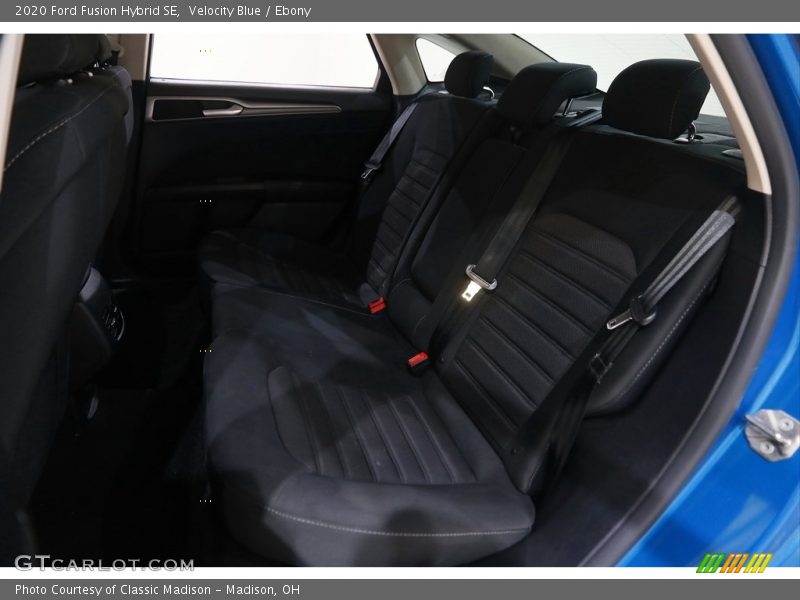 Velocity Blue / Ebony 2020 Ford Fusion Hybrid SE