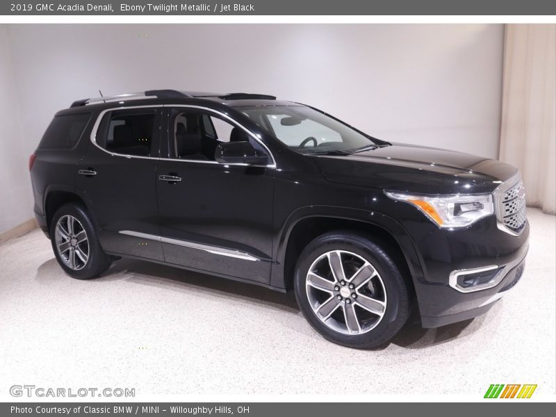 Ebony Twilight Metallic / Jet Black 2019 GMC Acadia Denali