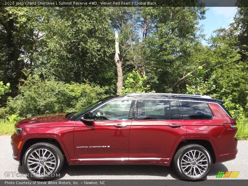  2023 Grand Cherokee L Summit Reserve 4WD Velvet Red Pearl