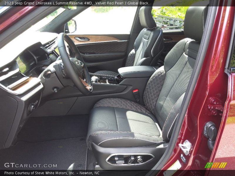 Front Seat of 2023 Grand Cherokee L Summit Reserve 4WD
