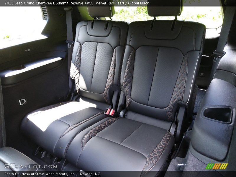 Rear Seat of 2023 Grand Cherokee L Summit Reserve 4WD