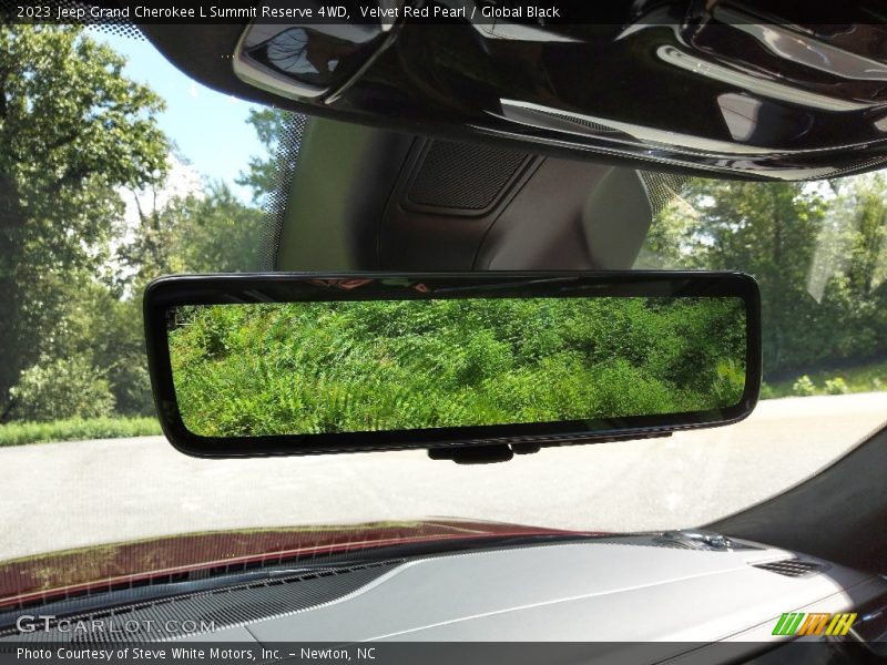 Velvet Red Pearl / Global Black 2023 Jeep Grand Cherokee L Summit Reserve 4WD