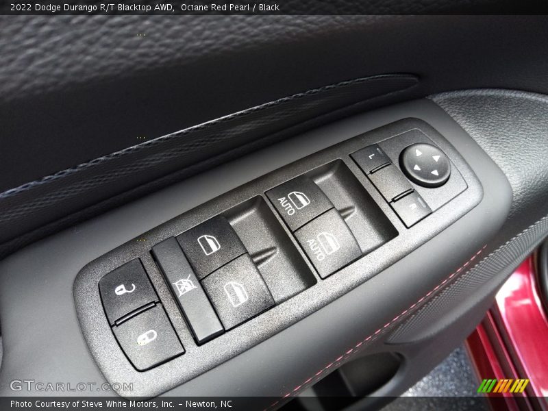 Octane Red Pearl / Black 2022 Dodge Durango R/T Blacktop AWD