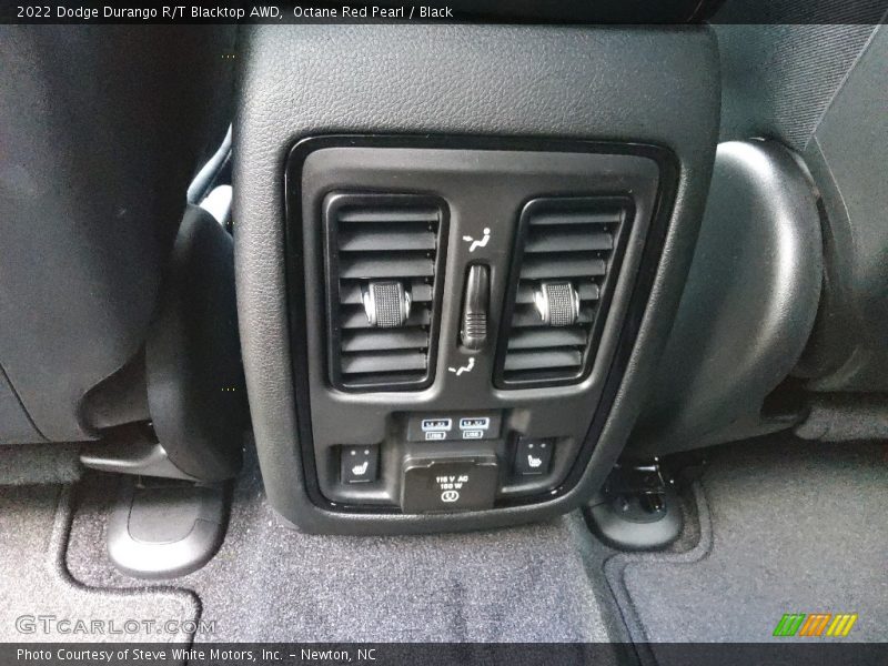 Octane Red Pearl / Black 2022 Dodge Durango R/T Blacktop AWD