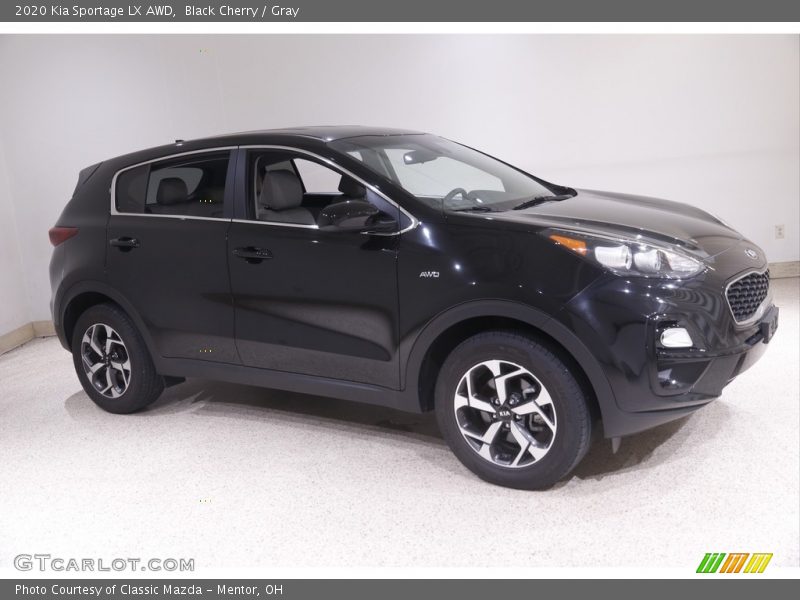 Black Cherry / Gray 2020 Kia Sportage LX AWD