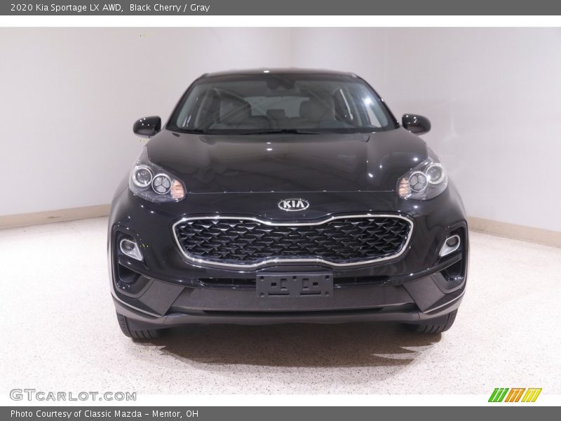 Black Cherry / Gray 2020 Kia Sportage LX AWD