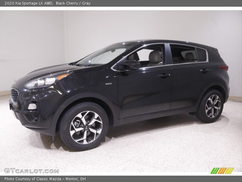 Black Cherry / Gray 2020 Kia Sportage LX AWD