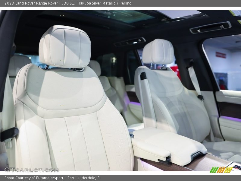 Front Seat of 2023 Range Rover P530 SE
