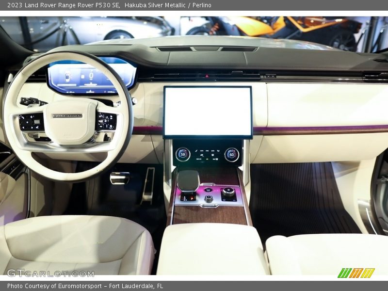 Dashboard of 2023 Range Rover P530 SE