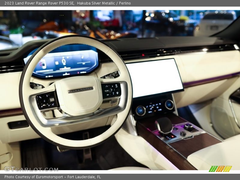 Dashboard of 2023 Range Rover P530 SE