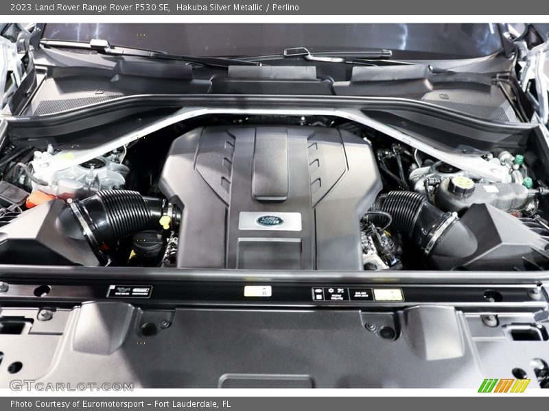  2023 Range Rover P530 SE Engine - 4.4 Liter Twin-Turbocharged DOHC 32-Valve VVT V8