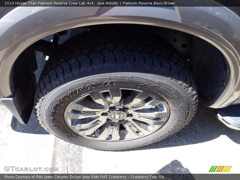 Java Metallic / Platinum Reserve Black/Brown 2019 Nissan Titan Platinum Reserve Crew Cab 4x4