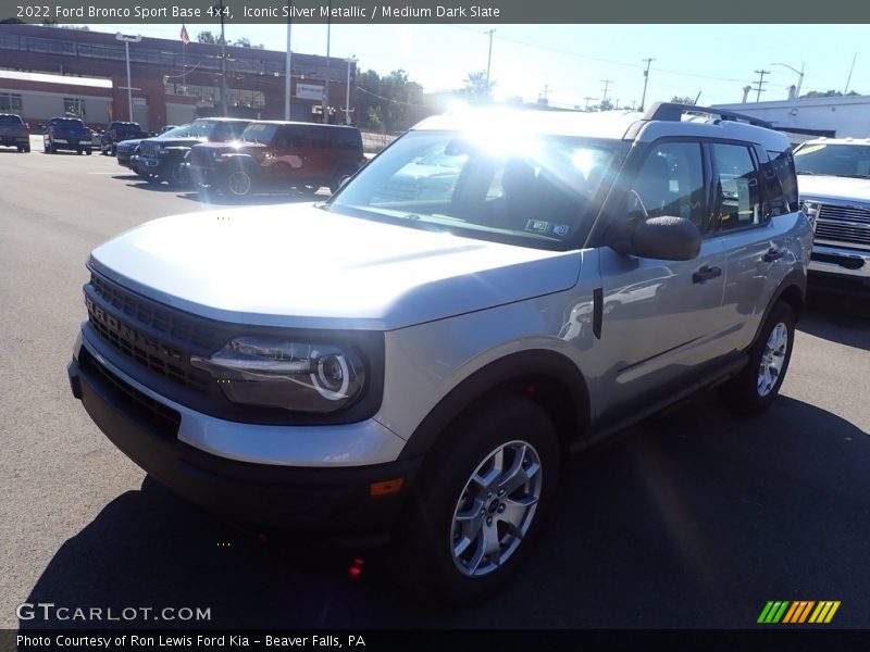 Iconic Silver Metallic / Medium Dark Slate 2022 Ford Bronco Sport Base 4x4