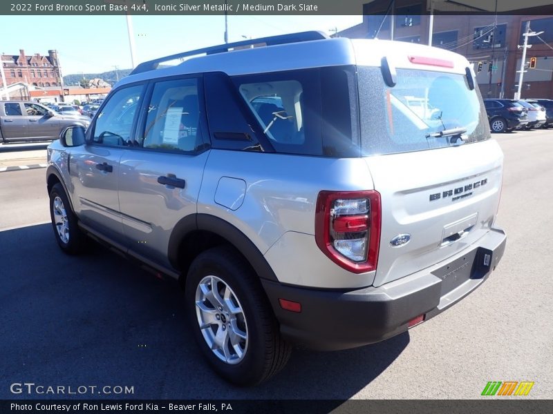 Iconic Silver Metallic / Medium Dark Slate 2022 Ford Bronco Sport Base 4x4