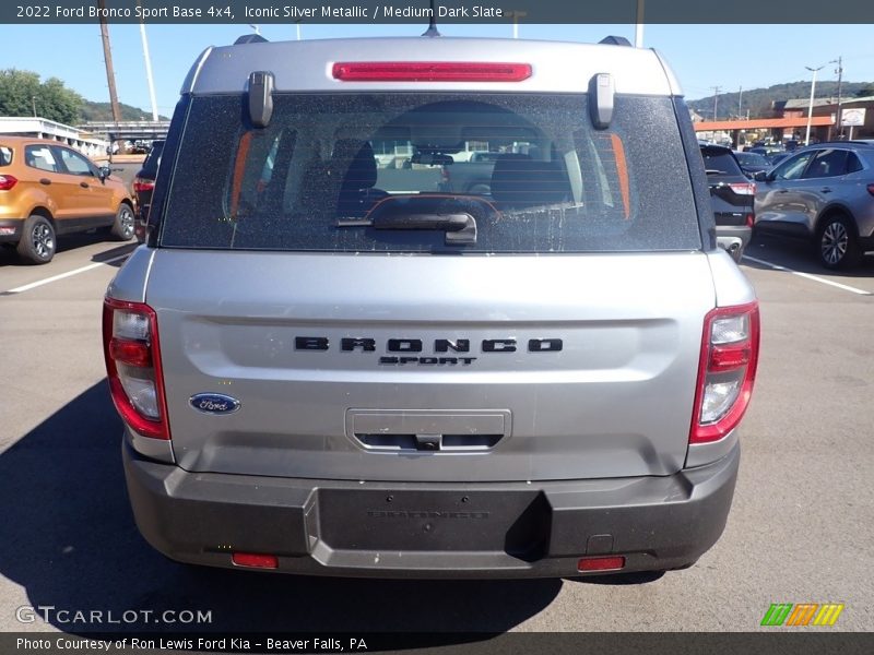 Iconic Silver Metallic / Medium Dark Slate 2022 Ford Bronco Sport Base 4x4