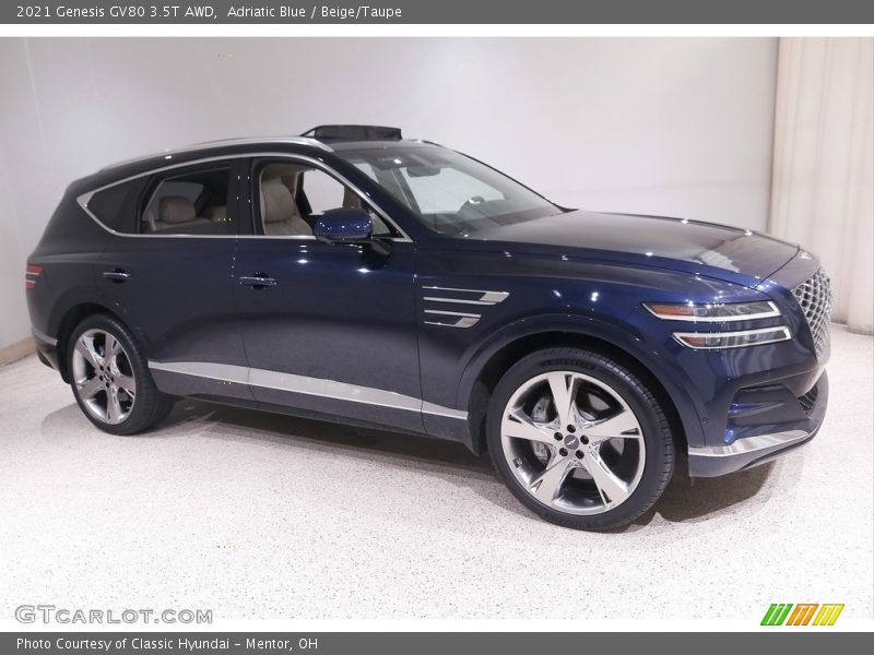  2021 GV80 3.5T AWD Adriatic Blue