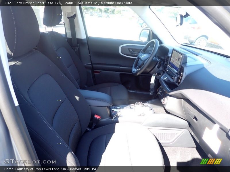 Iconic Silver Metallic / Medium Dark Slate 2022 Ford Bronco Sport Base 4x4