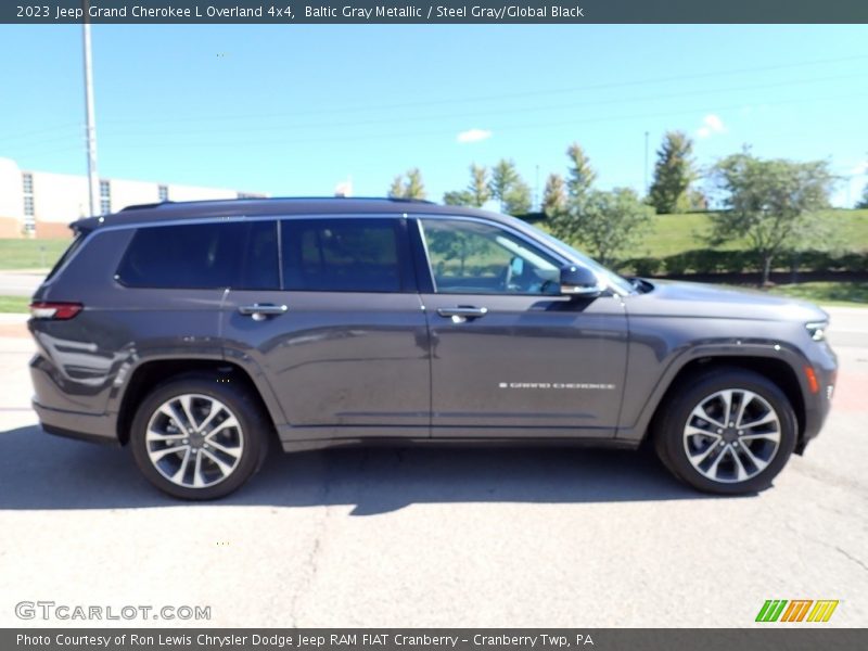 Baltic Gray Metallic / Steel Gray/Global Black 2023 Jeep Grand Cherokee L Overland 4x4