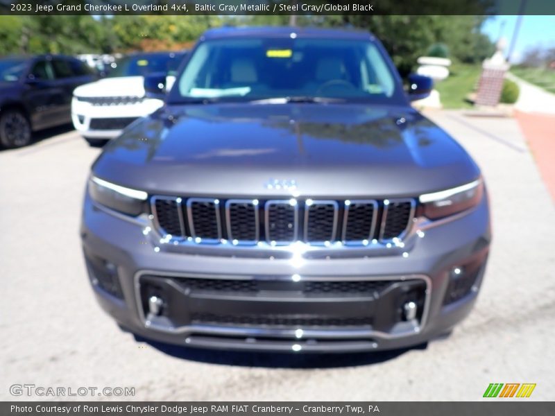 Baltic Gray Metallic / Steel Gray/Global Black 2023 Jeep Grand Cherokee L Overland 4x4