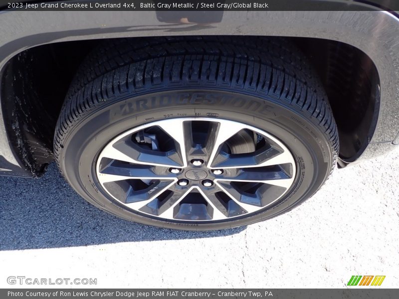 Baltic Gray Metallic / Steel Gray/Global Black 2023 Jeep Grand Cherokee L Overland 4x4