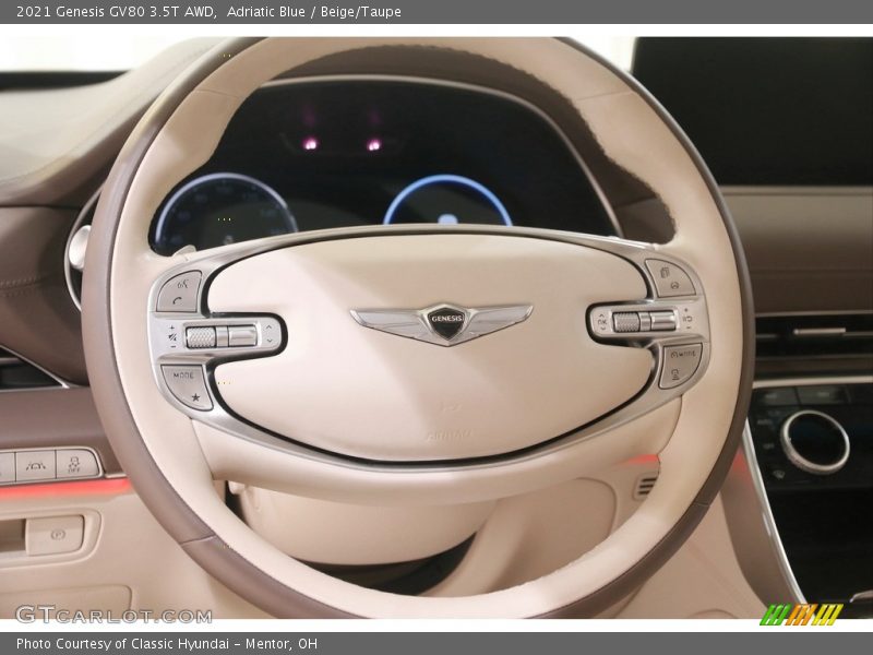  2021 GV80 3.5T AWD Steering Wheel