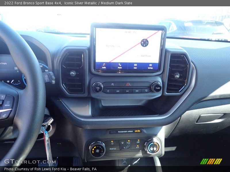 Iconic Silver Metallic / Medium Dark Slate 2022 Ford Bronco Sport Base 4x4