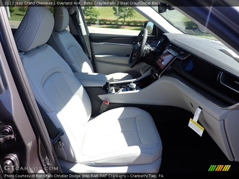 Baltic Gray Metallic / Steel Gray/Global Black 2023 Jeep Grand Cherokee L Overland 4x4