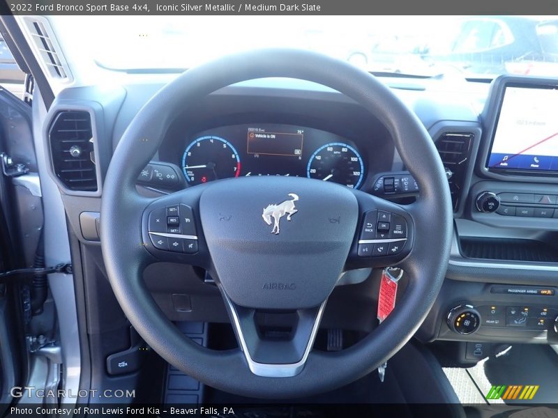Iconic Silver Metallic / Medium Dark Slate 2022 Ford Bronco Sport Base 4x4