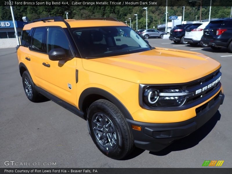 Front 3/4 View of 2022 Bronco Sport Big Bend 4x4