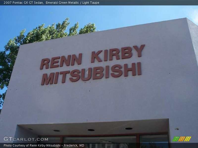 Emerald Green Metallic / Light Taupe 2007 Pontiac G6 GT Sedan