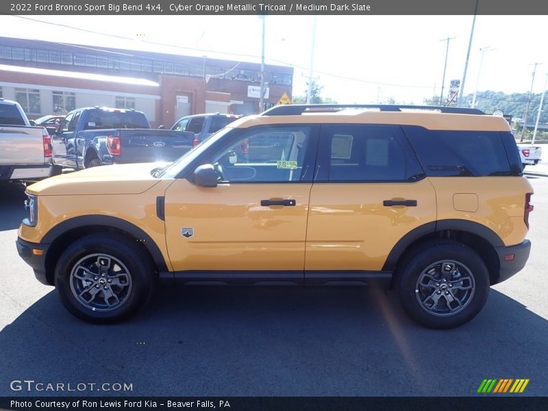  2022 Bronco Sport Big Bend 4x4 Cyber Orange Metallic Tricoat