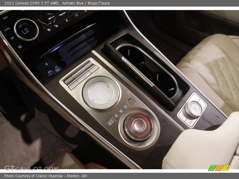  2021 GV80 3.5T AWD 8 Speed Automatic Shifter
