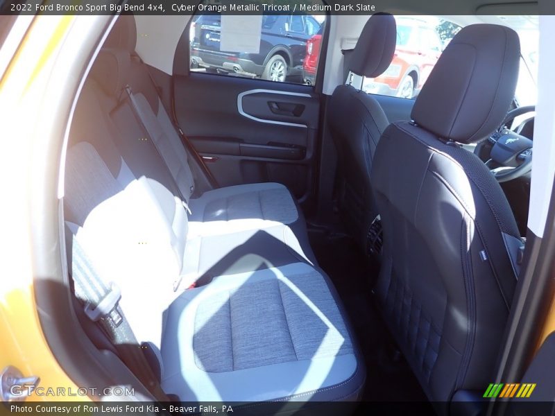 Cyber Orange Metallic Tricoat / Medium Dark Slate 2022 Ford Bronco Sport Big Bend 4x4