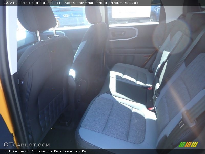 Cyber Orange Metallic Tricoat / Medium Dark Slate 2022 Ford Bronco Sport Big Bend 4x4