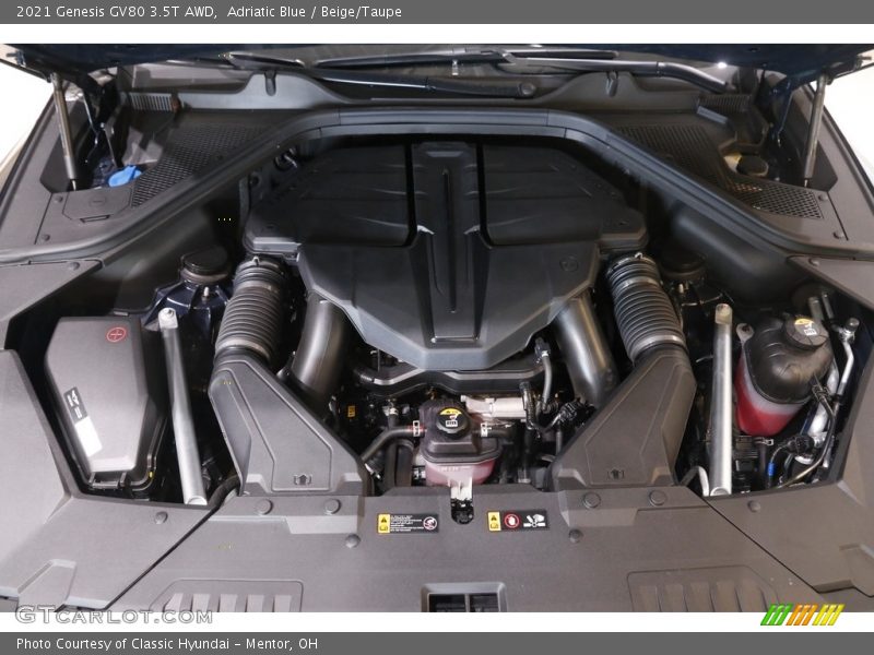  2021 GV80 3.5T AWD Engine - 3.5 Liter Turbocharged DOHC 24-Valve VVT V6