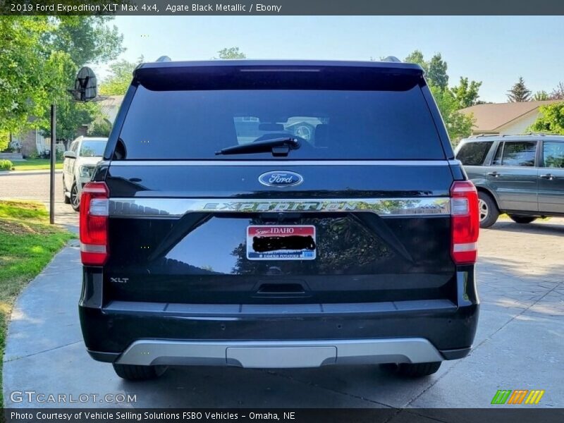 Agate Black Metallic / Ebony 2019 Ford Expedition XLT Max 4x4