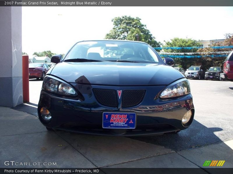 Midnight Blue Metallic / Ebony 2007 Pontiac Grand Prix Sedan