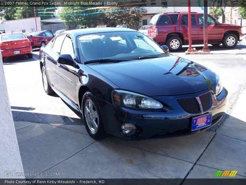 Midnight Blue Metallic / Ebony 2007 Pontiac Grand Prix Sedan