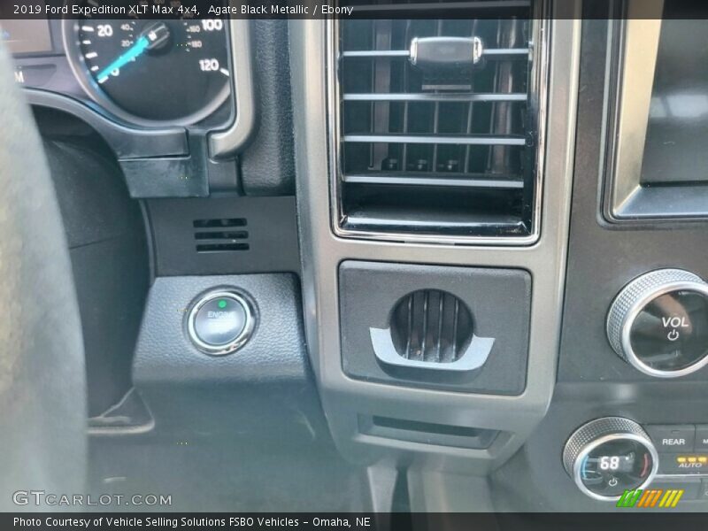 Agate Black Metallic / Ebony 2019 Ford Expedition XLT Max 4x4