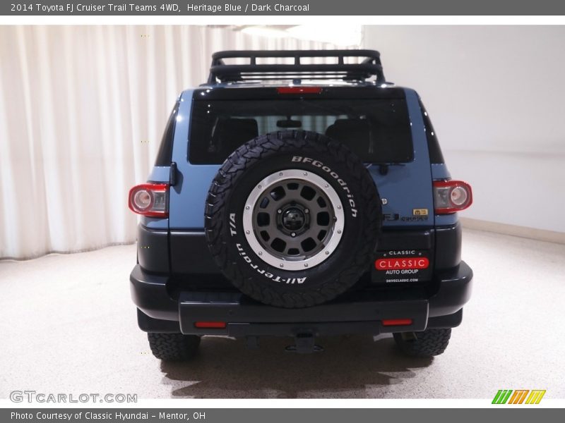 Heritage Blue / Dark Charcoal 2014 Toyota FJ Cruiser Trail Teams 4WD