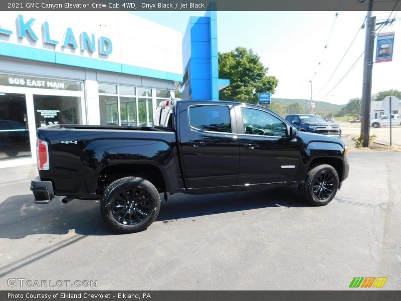 Onyx Black / Jet Black 2021 GMC Canyon Elevation Crew Cab 4WD