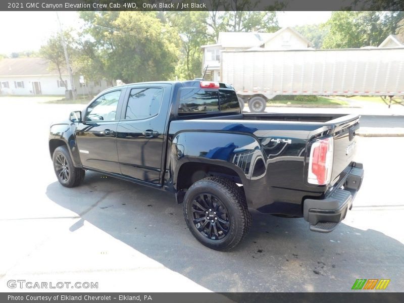 Onyx Black / Jet Black 2021 GMC Canyon Elevation Crew Cab 4WD