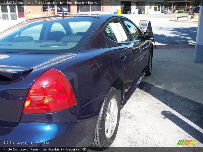 Midnight Blue Metallic / Ebony 2007 Pontiac Grand Prix Sedan