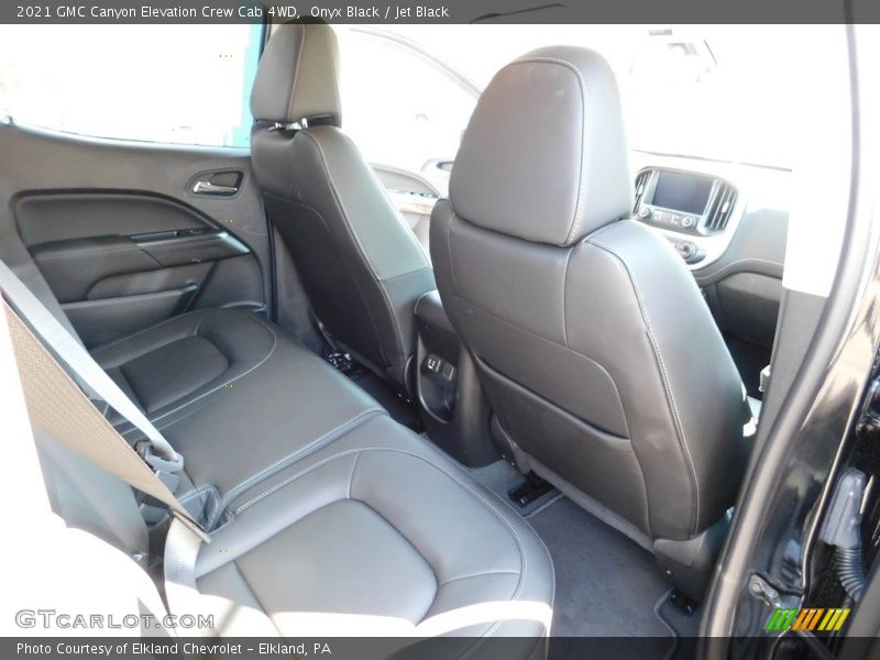 Onyx Black / Jet Black 2021 GMC Canyon Elevation Crew Cab 4WD
