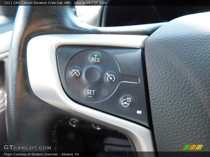Onyx Black / Jet Black 2021 GMC Canyon Elevation Crew Cab 4WD