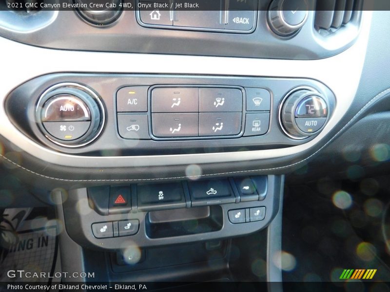 Onyx Black / Jet Black 2021 GMC Canyon Elevation Crew Cab 4WD