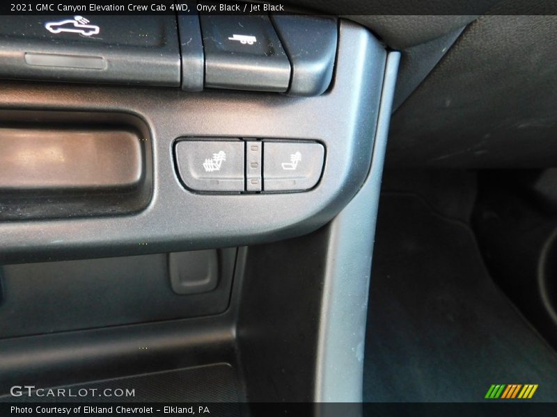 Onyx Black / Jet Black 2021 GMC Canyon Elevation Crew Cab 4WD