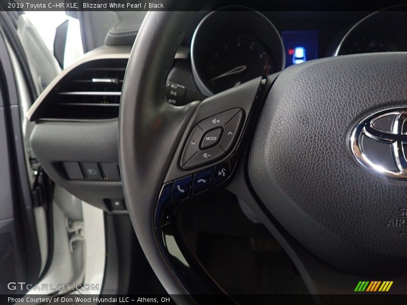 Blizzard White Pearl / Black 2019 Toyota C-HR XLE